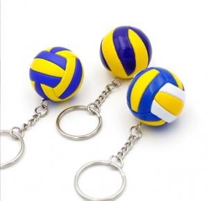 Best 3D Mini Ball Shape Keychain Make Your Own Design Pvc Keychain Custom wholesale