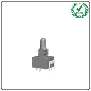 China Coded 30000 cycles EC16 Rotary Encoder With Button Push Switch on sale