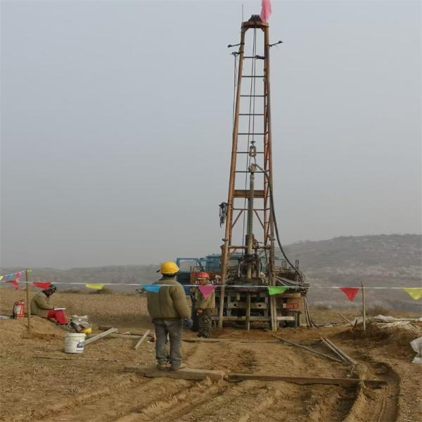 XY-150 Type Wheel Mounted Spt Soil Test Core Drilling Machine
