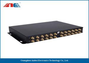 China High Power RS232 Interface HF RFID Reader , Ethernet RFID Reader With 24 Channels One GPIO on sale