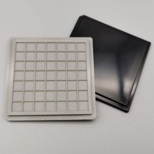 ESD Antistatic Matrix Chip Waffle Tray Moisture Protection SGS Approved