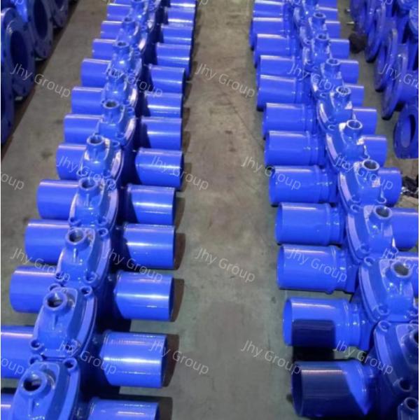 ANSI PN16 Soft Seal Gate Valve Socket Type DN300 DN600 Size