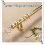 Hot selling delicate crystal glass finials for curtain rods pipes