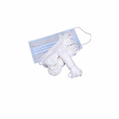 Cheap Lastic Design Elastic Ear Loop 3\5mm Round , Face Mask Band White Elastic String for sale