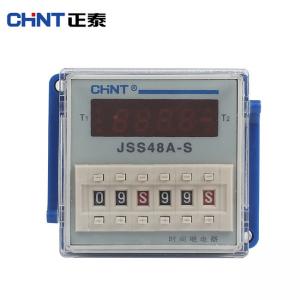China 24V 230V Panel Mount Timer Relay Power - On Control Off Delay Setting Range 1s~99h Ith5A on sale