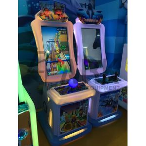 Subway Parkour Electronic Redemption Game Machine / Video Arcade Games Machines
