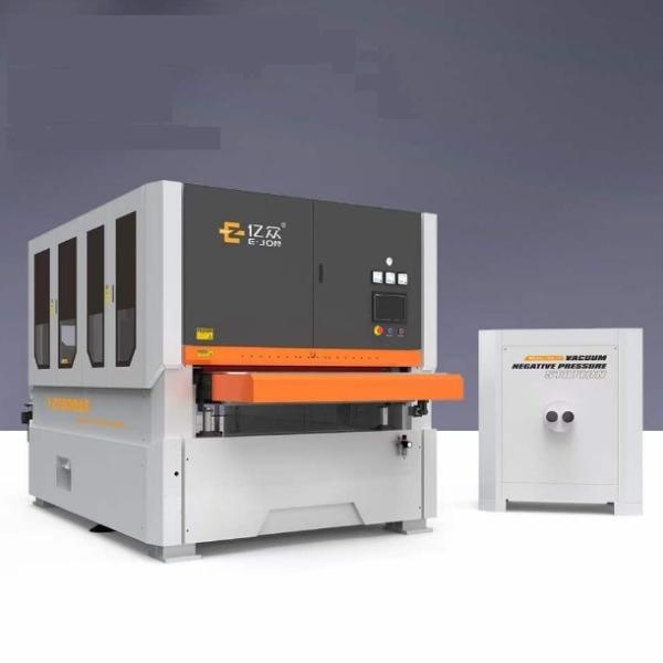 YZ1300SS Double Belt 6 Rollers Copper PLC Oxide Skin Flat Surface Polishing Machine