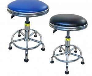 Best PU Anti Static Retraction Stool ESD Chair Staff Work Laboratory Chair wholesale