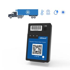 China Temperature Humidity Sensor GPS Container Tracker Cold Chain Temperature Monitoring Device on sale