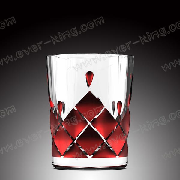Custom Stemless Wine Glass Cup Anti Scratch 400ml 500ml