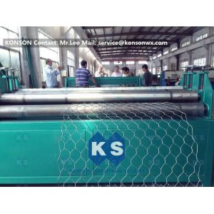 Heavy Duty Hexagonal Wire Netting Machine Easily Assembled Eco - Friendly