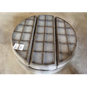 Best Circle 316L Demister Mesh Pad Scrubber Mist Eliminator ISO9001 wholesale