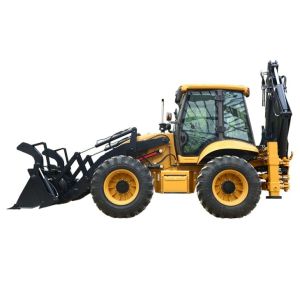 Best 10500KG Construction Backhoe Loader Excavator With Heavy Duty Axles wholesale