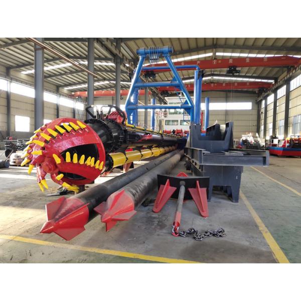 WN500 Sand Pump Hydraulic Dredger Equipment Is Designed To Be 40 Meters Long Cutter suction dredger