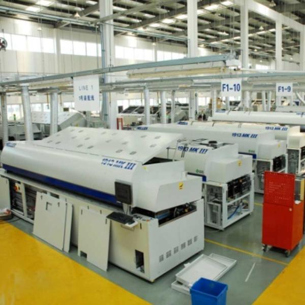 60Mhz Infrared Reflow Oven , 10 Zones Conveyor Reflow Oven