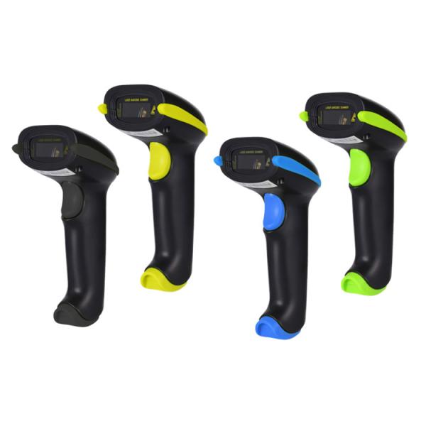 Cheap YHD Wireless 1D Laser Automatic Barcode Reader  Handheld Bar Code Scanner with USB Receiver for Store, Supermarket for sale