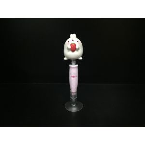Buy cheap Ball pen with white rabbit figure rubber sucker Plastic Daily Product used for from wholesalers