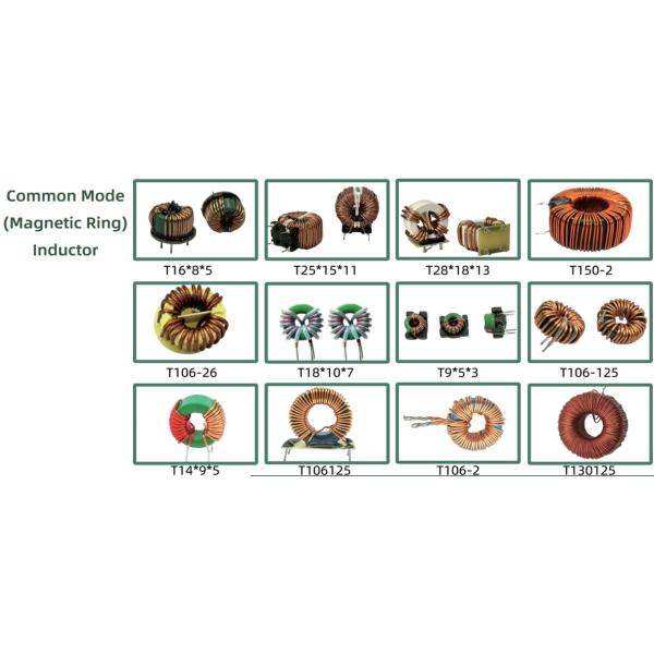 T106125 90uH Magnetic Ring Inductor High Current Ring Inductor Common Mode Coil