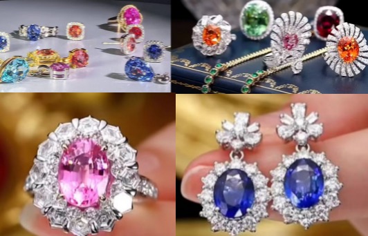 Lab Created Pink Sapphire Single Crystal Raw Materials Free Shapes For Gemstones