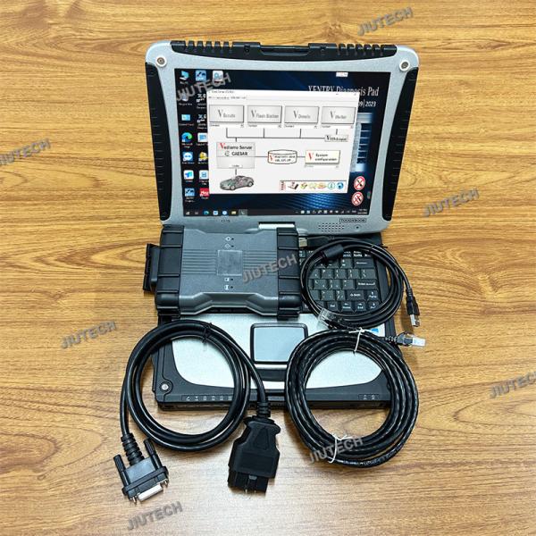 Cheap MB star c6 sd connect DOIP VCI can Multiplexer with software SSD C6 WIFI with CF19 laptop i5 toughbook diagnostic tool for sale