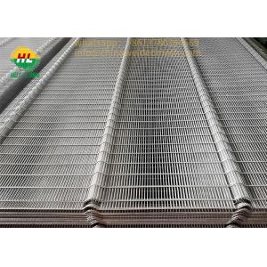 Best Galvanized Welded Mesh Security Fence , 358 Anti Climb Mesh Panels wholesale