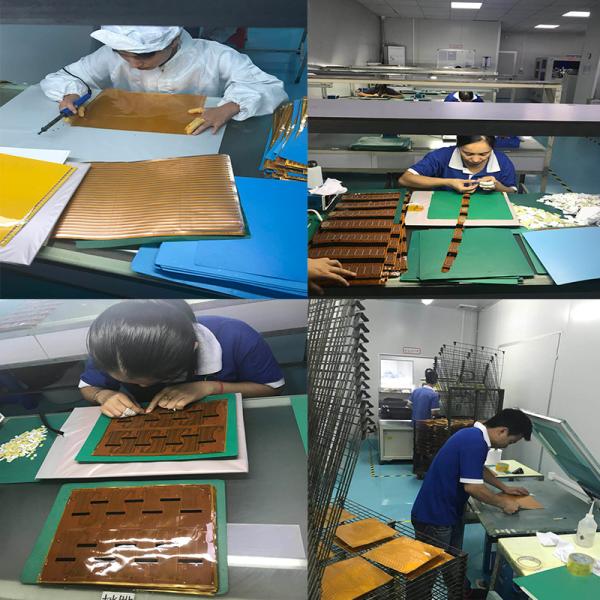 Digital Camera Cctv Lens FPC Flat Cable Immersion Gold Surface Finishing