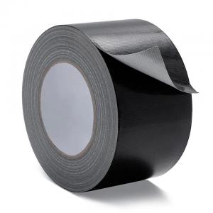 China Gaffer Duck Fabric Tape Black No Residue Duct Tape on sale