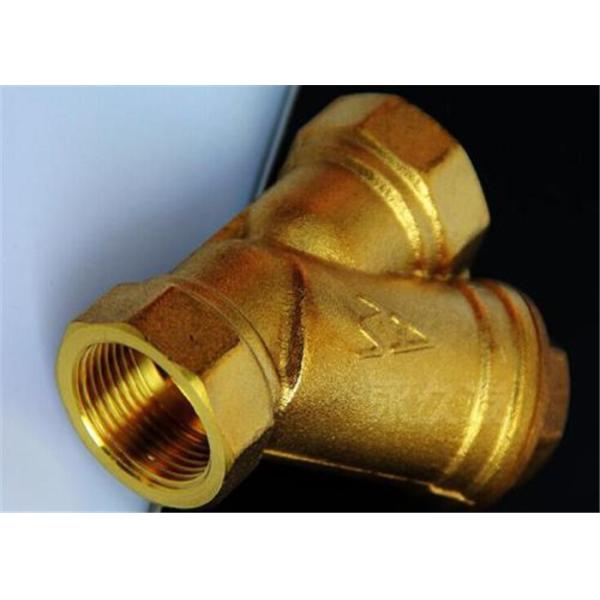 Precision Brass Investment Casting , Water Filter Brass Water Valve Class CT4~CT7
