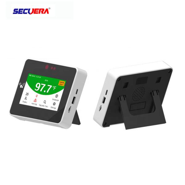 Cheap No Contact Body Infrared Temperature Tester 4.3" LCD Screen IC Card Access Control Attendance System for sale