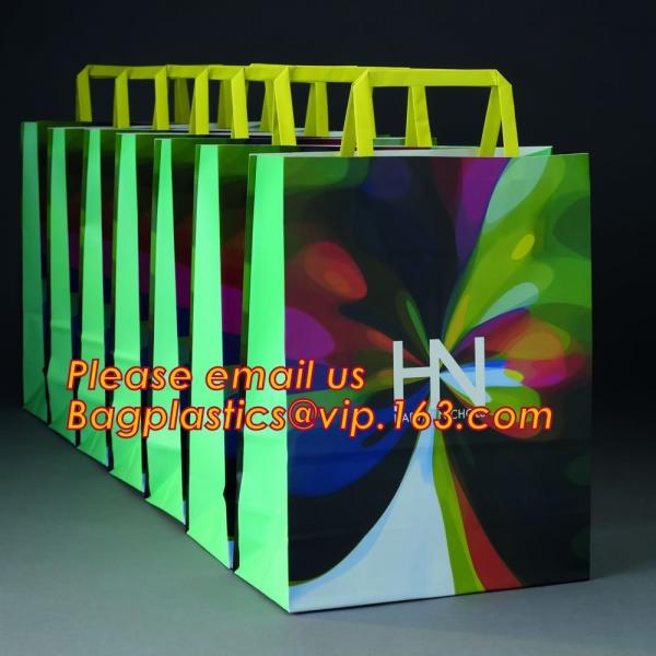 carrier bag packaging custom logo printed brand retail paper bag,Waterproof Kraft Paper Folding Basket Gift Box Plantpot