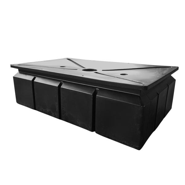 Cheap Impact Resistant Optimal Floating Dock With Square LLDPE Floatation Marine Floating Walkway Pontoon Bridge for sale