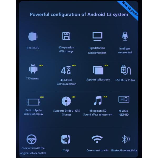 2016 2017 Audi Q5 2015 Android Auto Low Capacitive Touch Screen Radio Tuner 10"