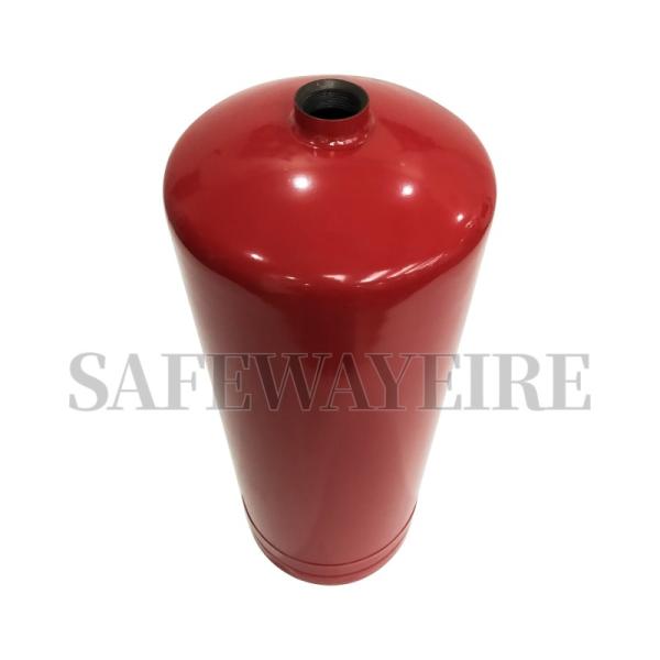 ABC 130*410mm Dry Powder Empty Fire Container Red Cylinder For Fire Fighting