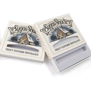 Best Matte UV Vape Cartridge Packaging Box PMS Printing With Display Window wholesale