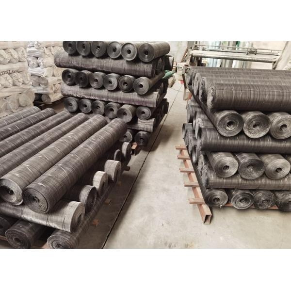 15 Mesh 0.44mm iron Black Wire Cloth 0.914m Width 30m Length