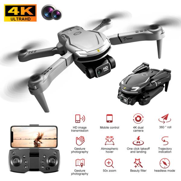 Foldable Drone with 1080P HD FPV Camera Wifi RC Quadcopter, Voice/Gesture Control, for Kids Adult Hand Control Drones