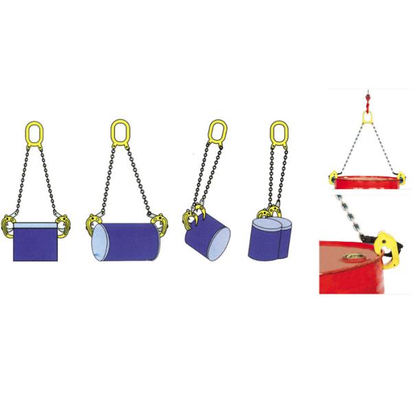 Drum Clamp for Oil Drums with Automatic Locking Mechanism 1 ton