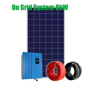 All Aluminum 8KW 50Hz 220V On Grid Solar PV System