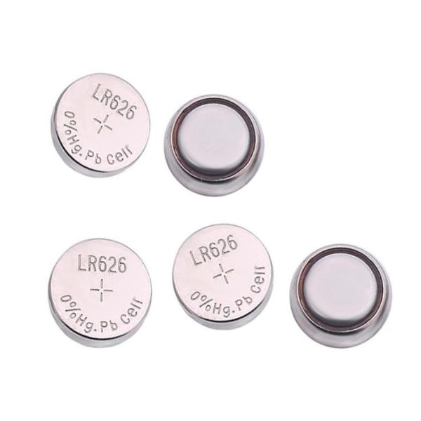 Mercury Free 1.5 V Alkaline Button Cell Alkaline Coin Cell AG4 LR626 SR626SW 377 LR66 177