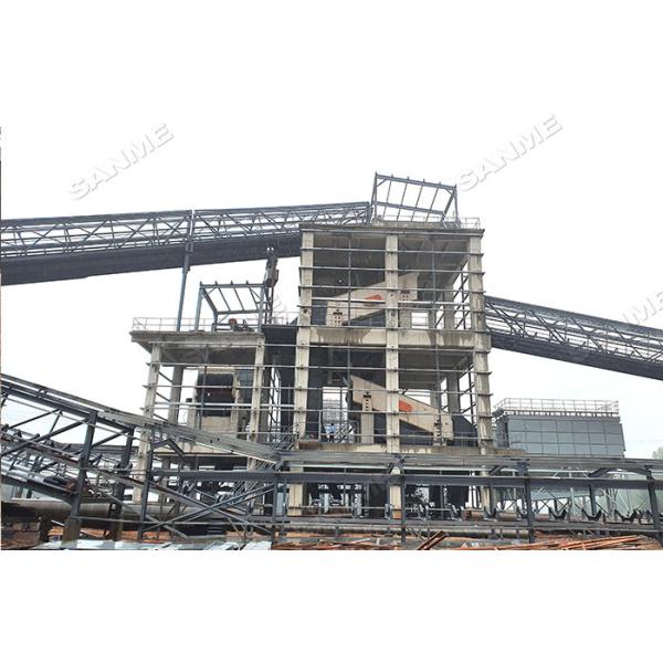 Vibrating Feeding 350mm Aggregate Crushing Equipment 30T/H