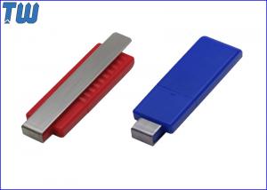 Best Tie Clip Plastic 2GB Pen Drive USB Flash Drive External USB Storage Drive wholesale