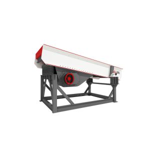 Double Shaft Vibrating Feeder Machine 55KW for Mining Industry