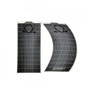 China 100w Flexible Mono Solar Panel RV System Semi Flex Monocrystalline Pv Module on sale
