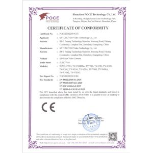 Shenzhen Tongveo Innovation Technology Co., LTD Certifications