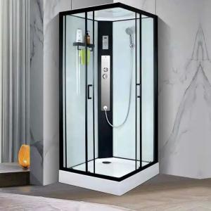 Best Tempered Glass Steam Shower Cubicle Steam Hydro Massage With Seat wholesale