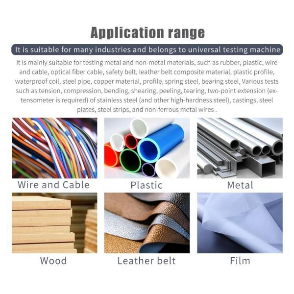 Universal Computerized Tensile Strength Utm Testing Machine Equipment 2T