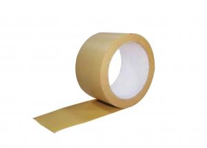Best 50mm X 50m Strong Kraft Paper Sealing Tape Rolls Self Adhesive Packaging Tapes wholesale