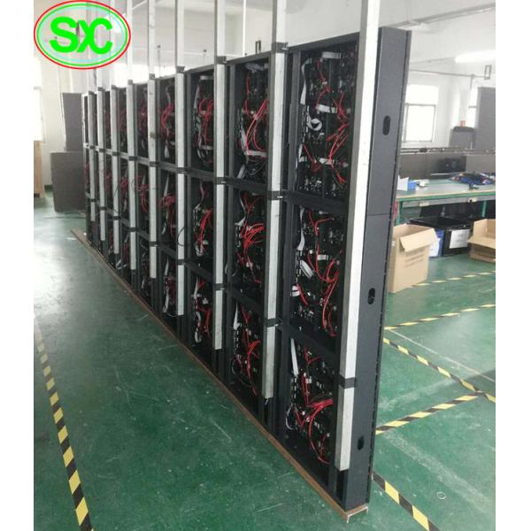 Advertising P4 Indoor Full Color LED Display Wall Front Service With Magnet