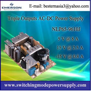 Best Emerson (Artesyn) NLP65-9610J Triple Outputs AC-DC Power Supply wholesale