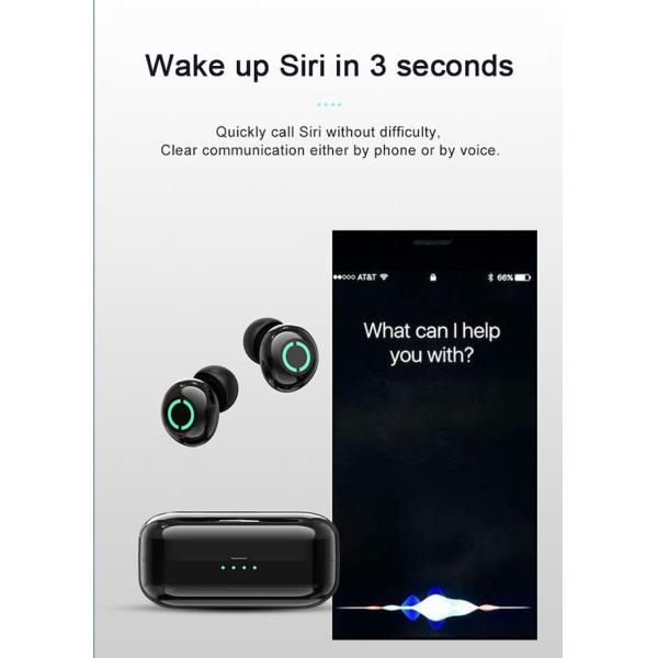 Ergonomic Design Play Pause TWS Wireless Bluetooth Earphones